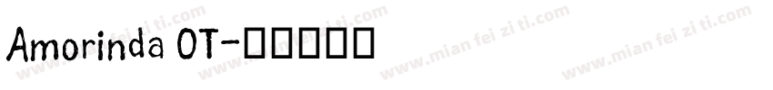 Amorinda OT字体转换